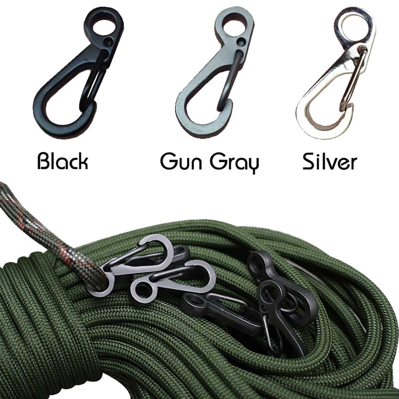 10 قطعة/الوحدة حلقة تسلق صغيرة - مراجعة Edc Carry Kit وسعره
