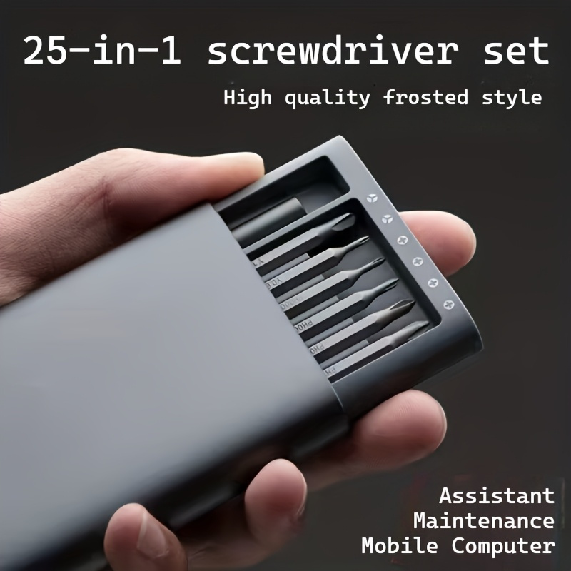 طقم مفكات دقيقة مغناطيسية 25 ف - مراجعة Micro Screwdriver Kit وسعره