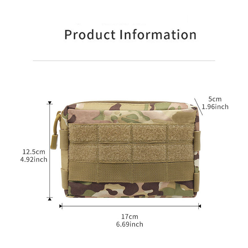 حقيبة خصر تكتيكية مولي 600D مق - مراجعة Edc Carry Belt Pouch وسعره