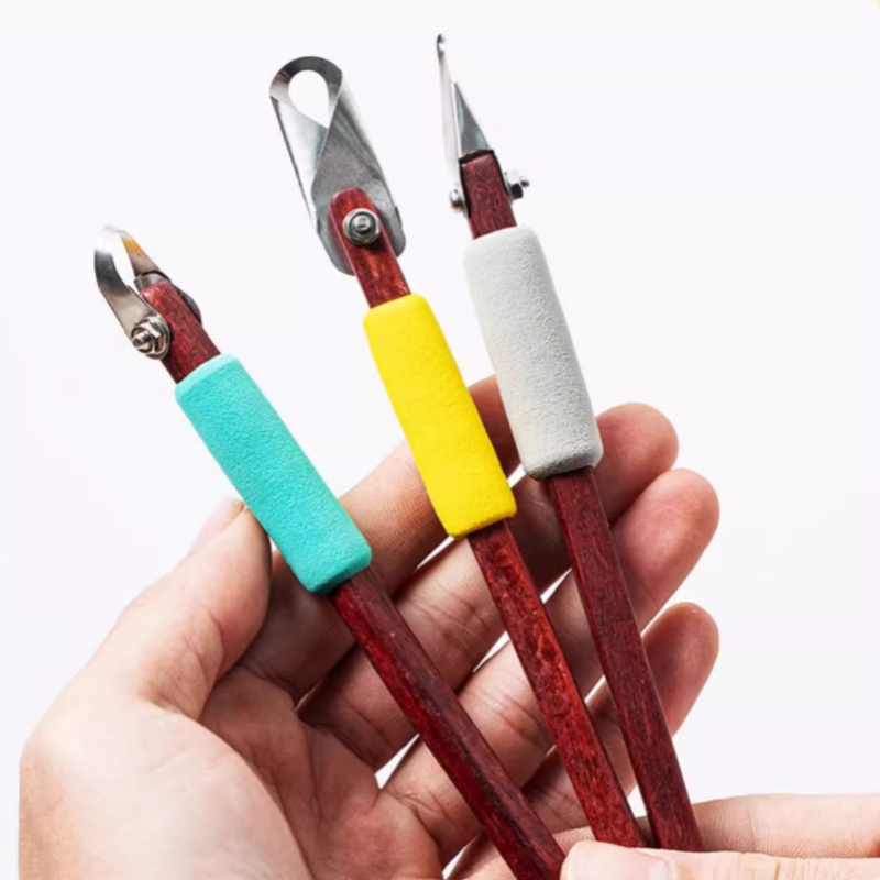 سكين نحت خاتم فخاري ، مقبض خشب - مراجعة Pocket Knife Ceramic وسعره